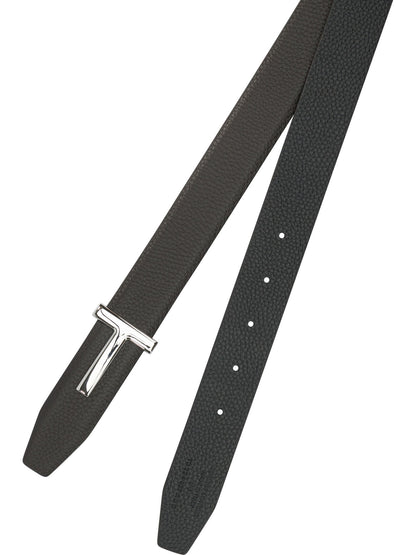 Tom Ford "T Icon" Reversible belt - Brown