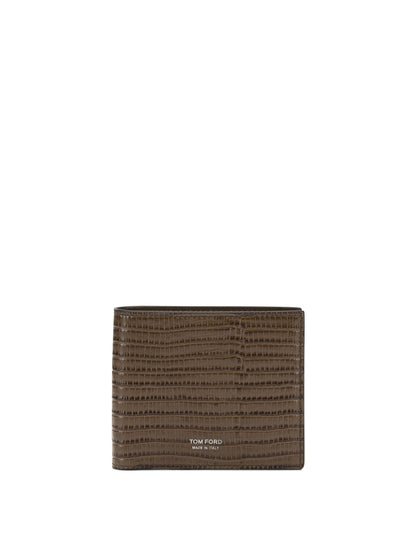 Tom Ford "Tejus T Line" Wallet - Brown