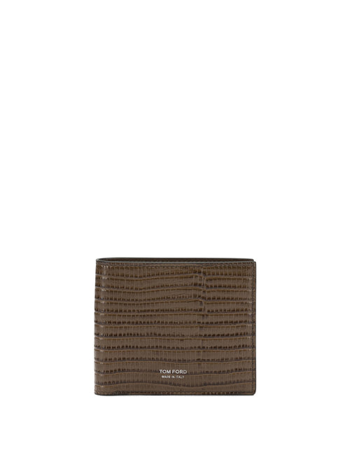Tom Ford "Tejus T Line" Wallet - Brown