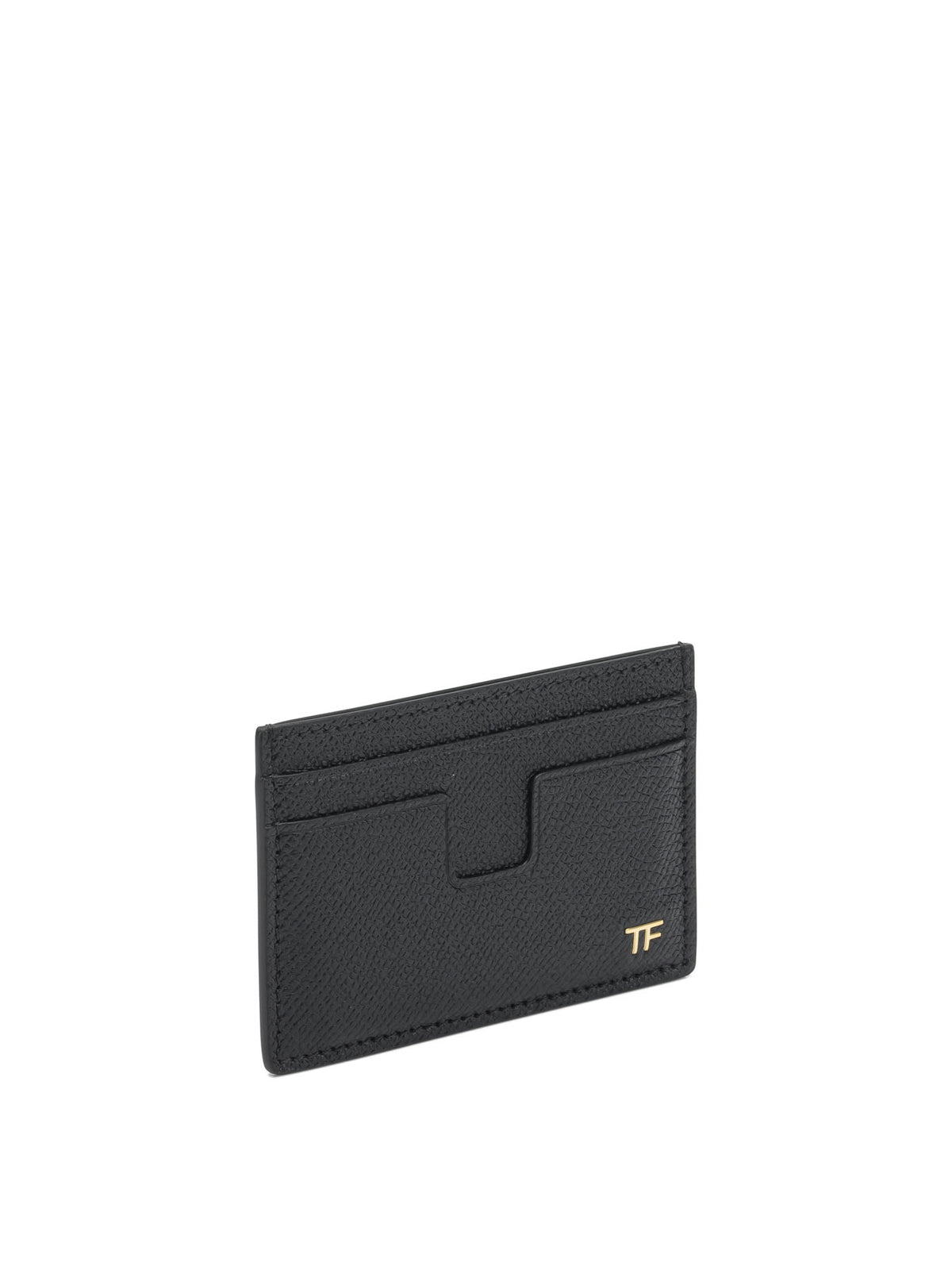 Tom Ford Leather Card Holder - Black