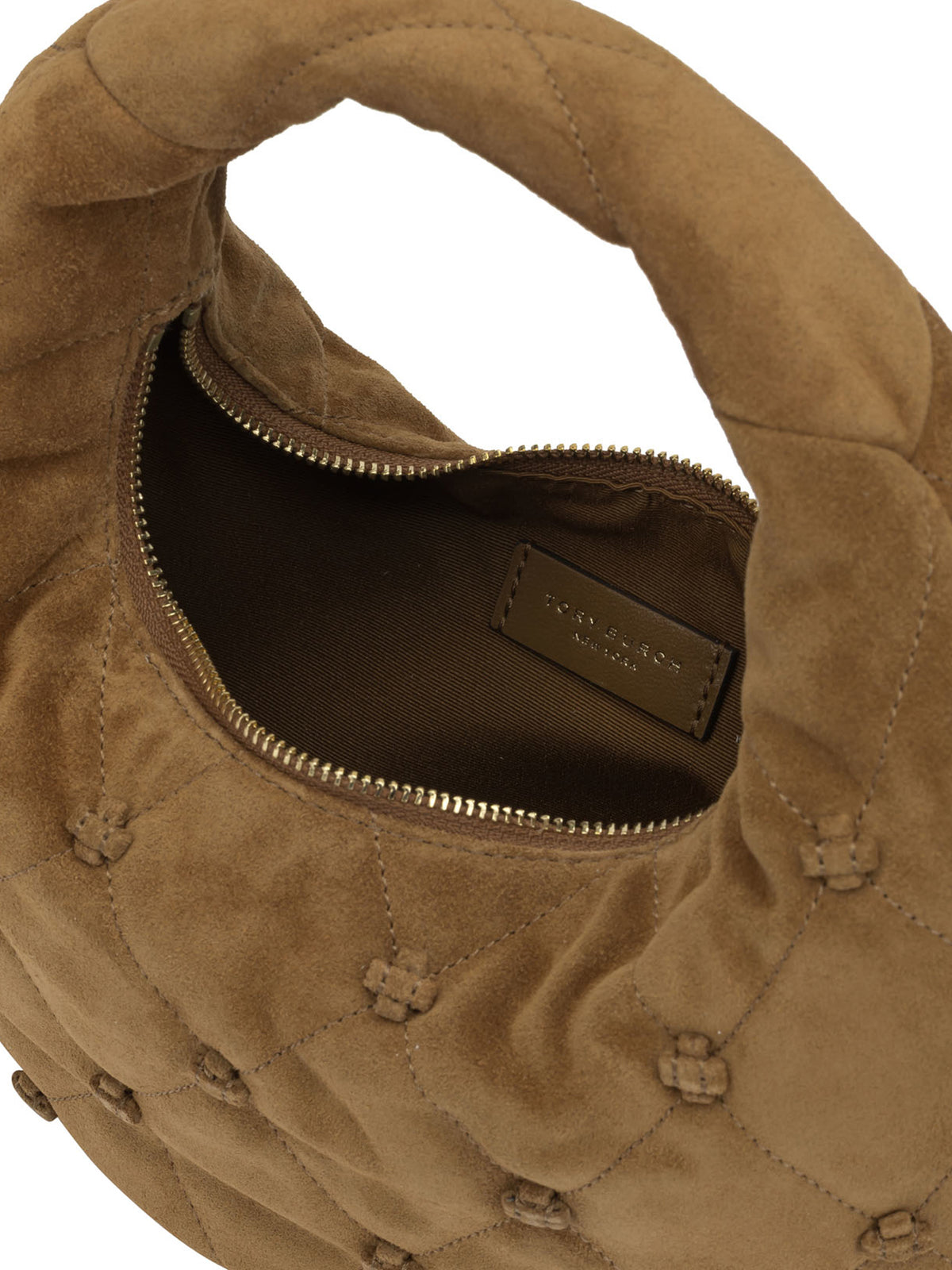 Tory Burch "Bunny Knot" Small Handbag - Brown