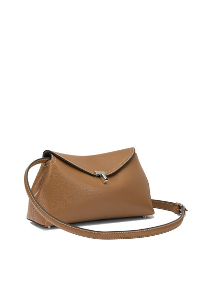 Toteme "T-Lock" Clutch Bag - Brown