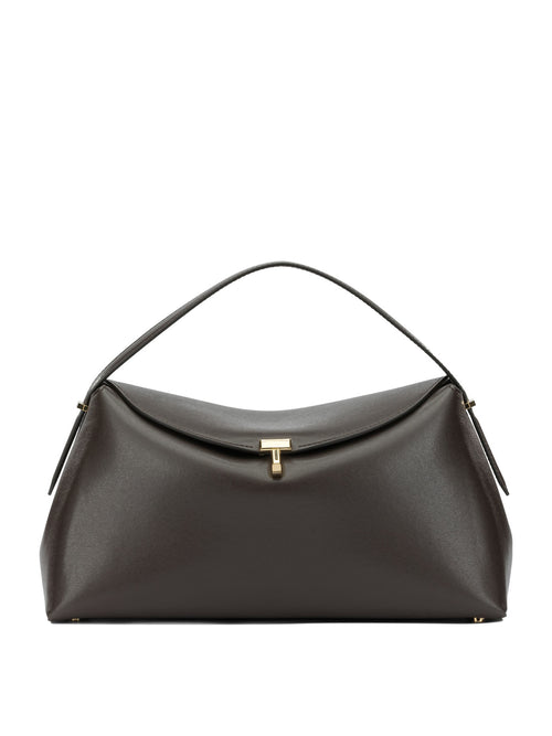 Toteme "T-lock" Medium Handbag - Brown