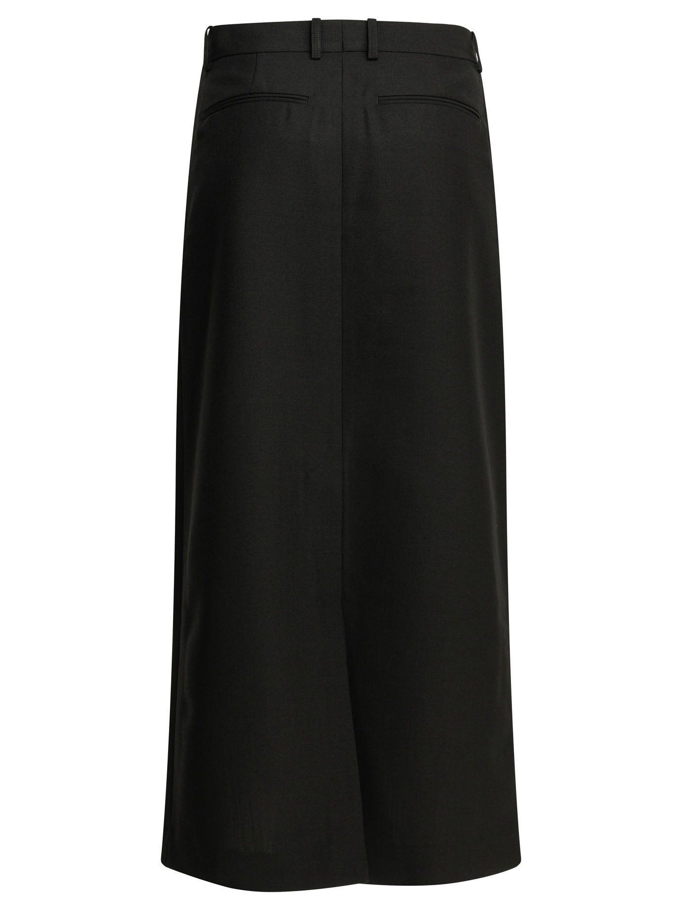 Toteme Wool blend long skirt - Black