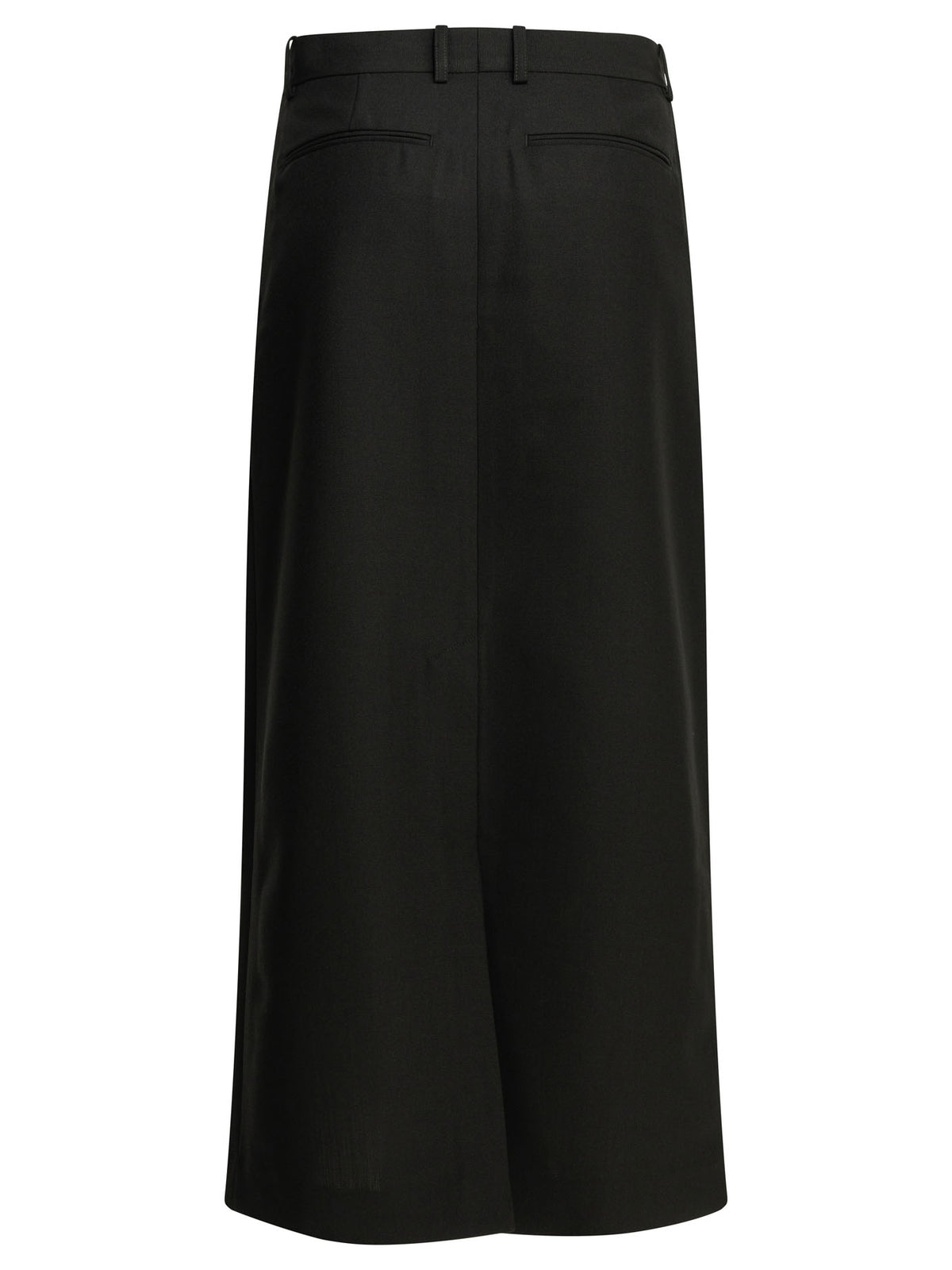 Toteme Wool blend long skirt - Black