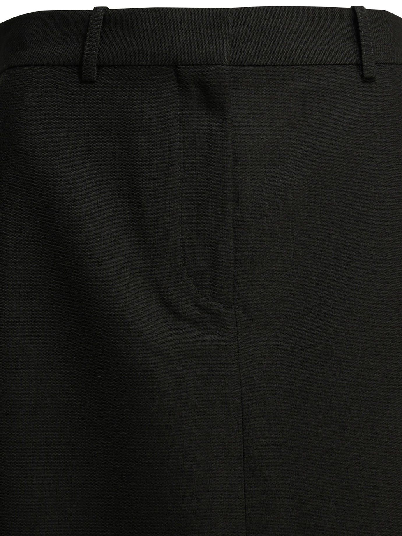 Toteme Wool blend long skirt - Black