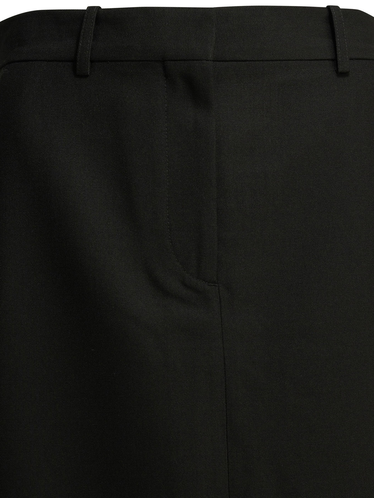 Toteme Wool blend long skirt - Black