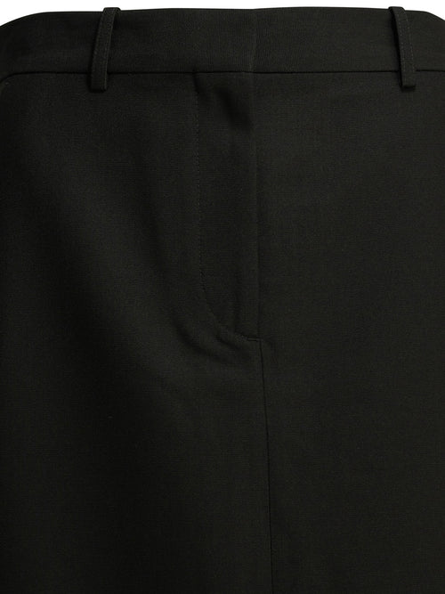 Toteme Wool blend long skirt - Black