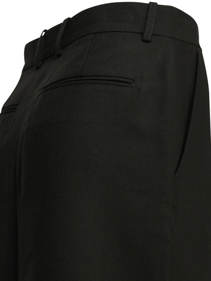 Toteme Wool blend long skirt - Black
