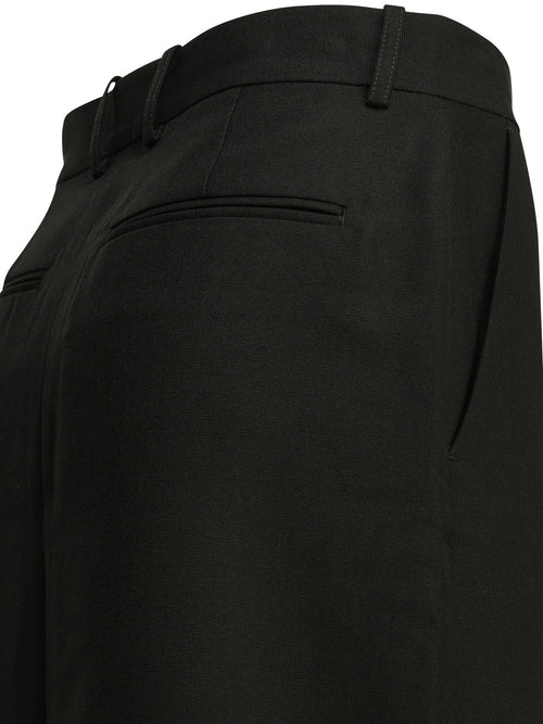 Toteme Wool blend long skirt - Black