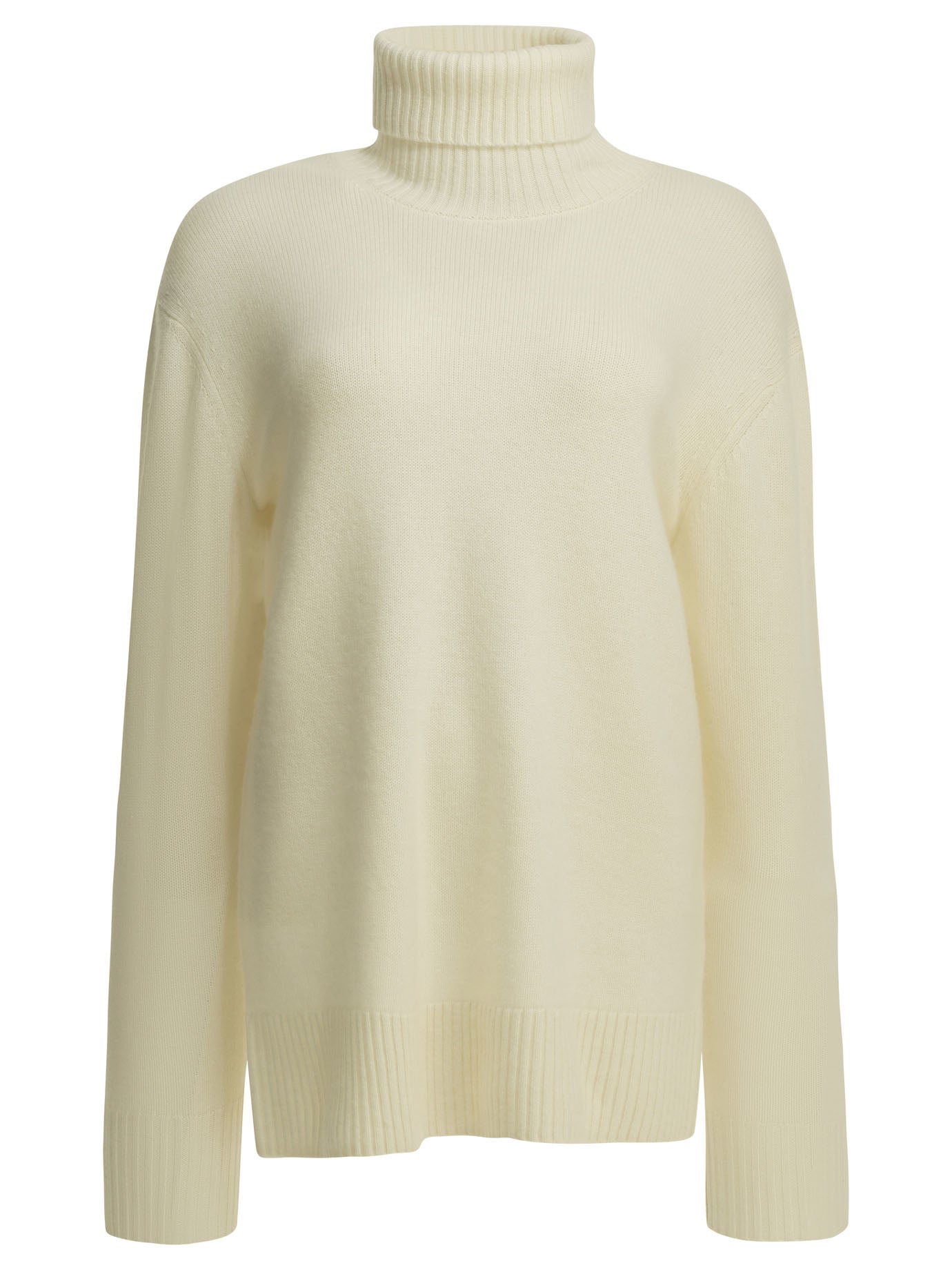 Toteme Cashmere turtleneck sweater - White