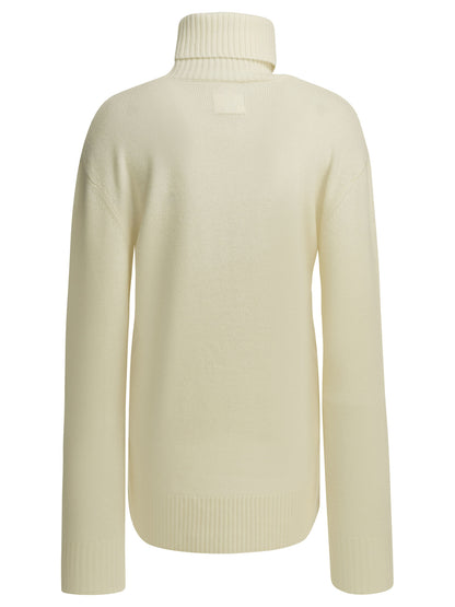 Toteme Cashmere turtleneck sweater - White