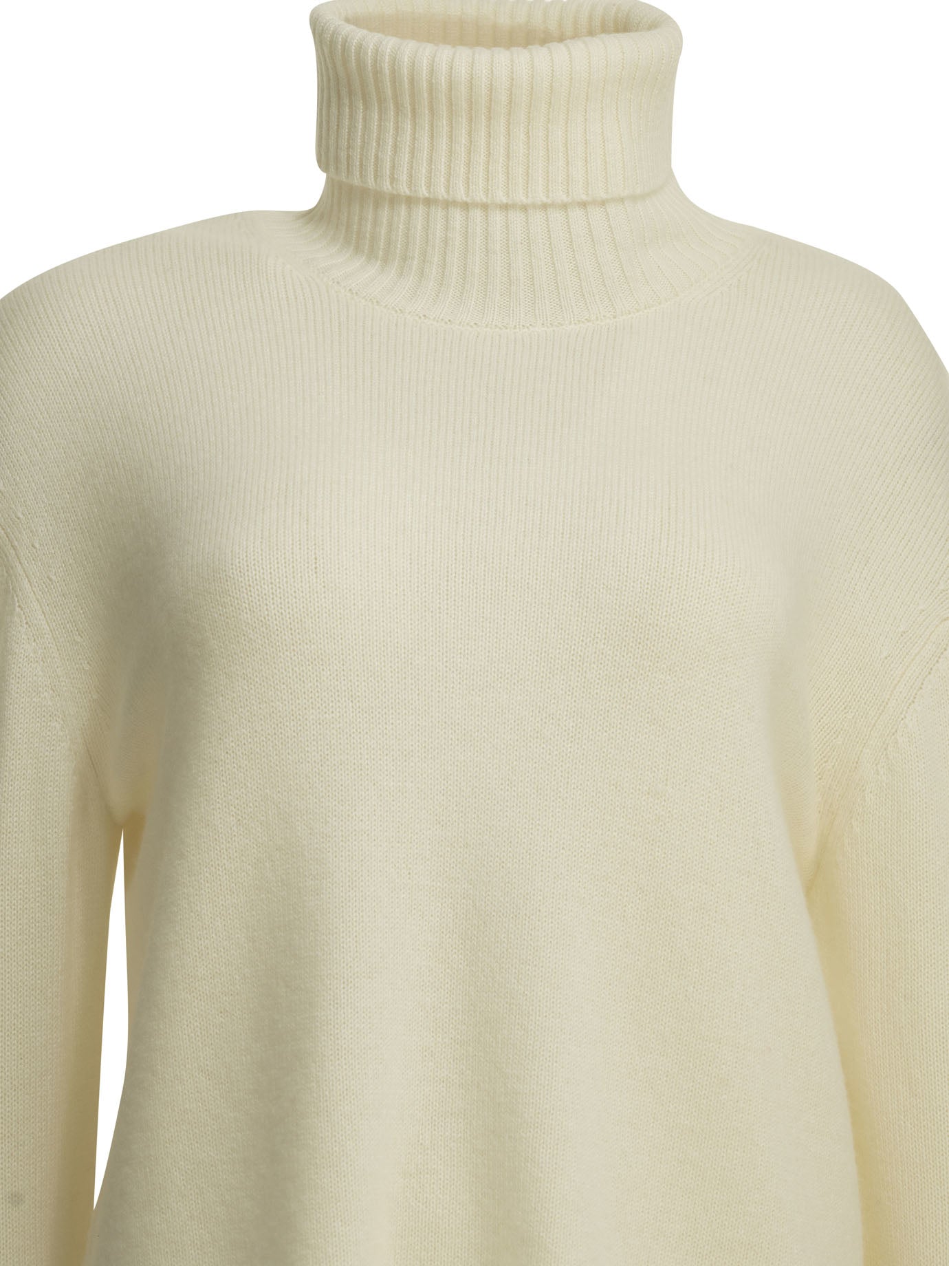 Toteme Cashmere turtleneck sweater - White