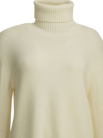 Toteme Cashmere turtleneck sweater - White