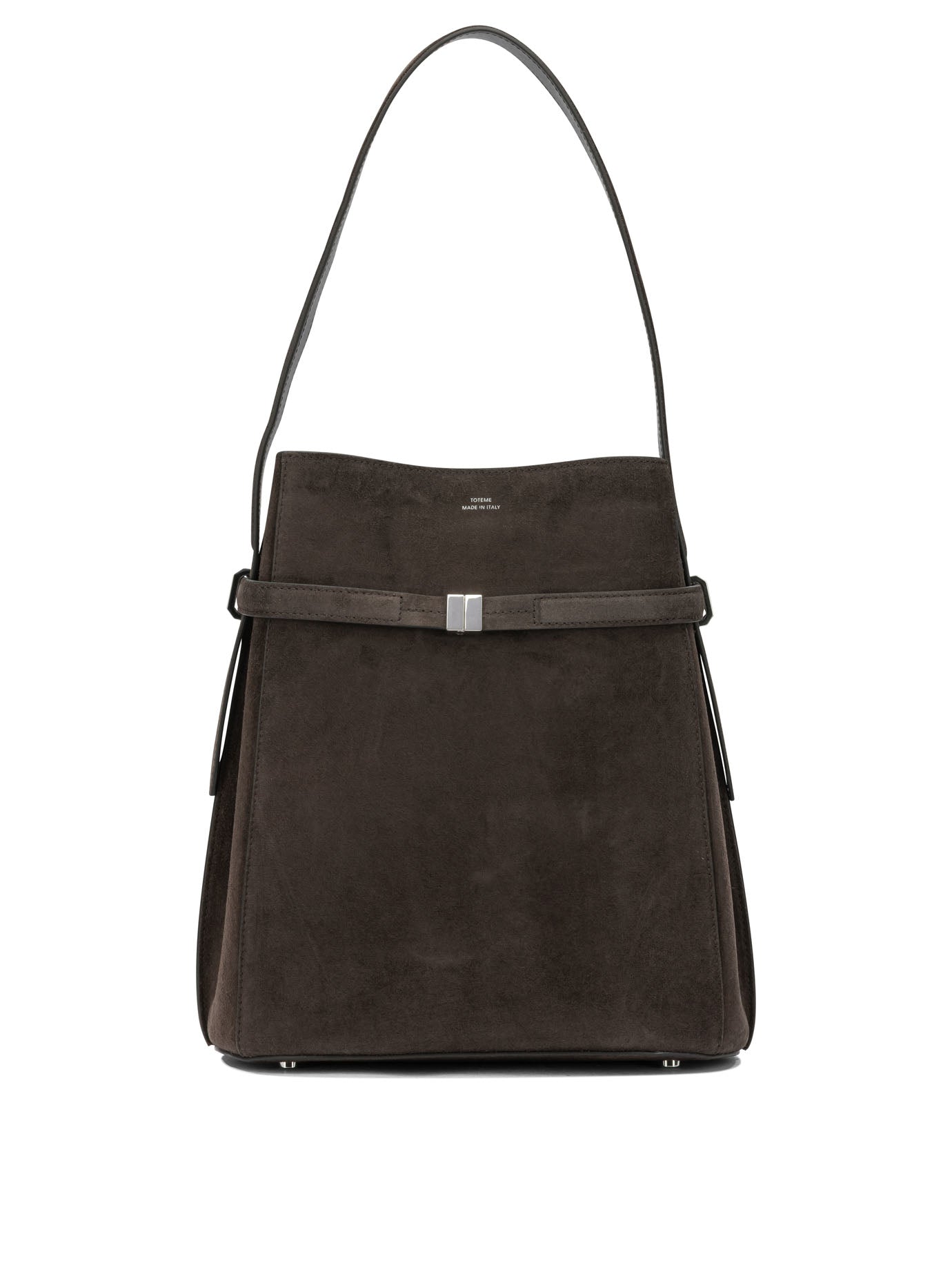 Toteme "Belted" Small Shoulder Bag - Brown