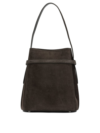 Toteme "Belted" Small Shoulder Bag - Brown