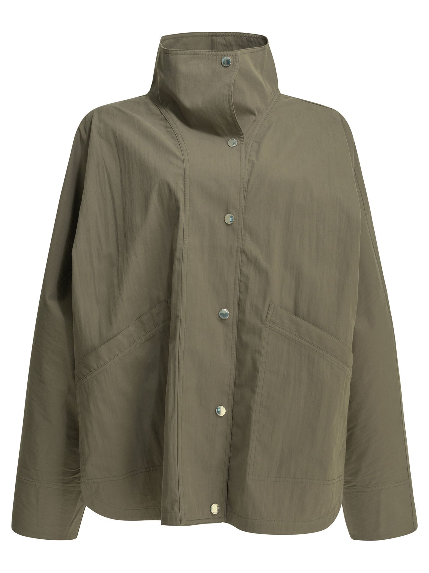 Toteme "Summer Parachute" Raincoat - Green