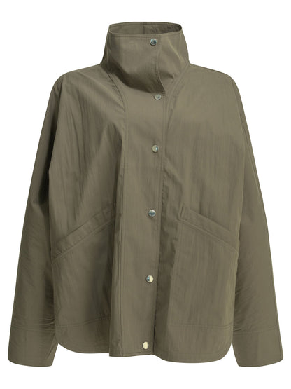 Toteme "Summer Parachute" Raincoat - Green