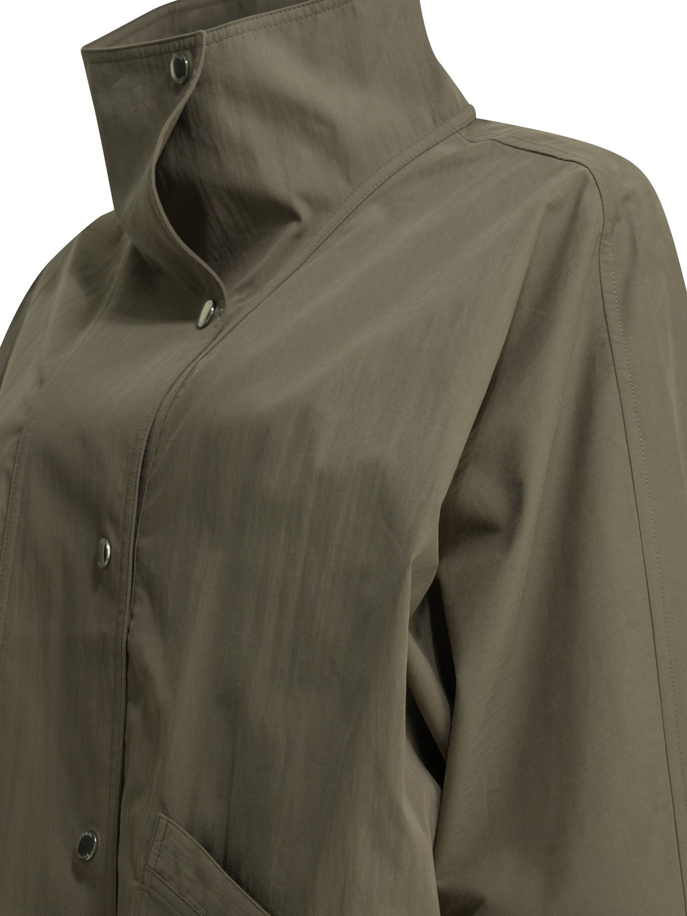 Toteme "Summer Parachute" Raincoat - Green