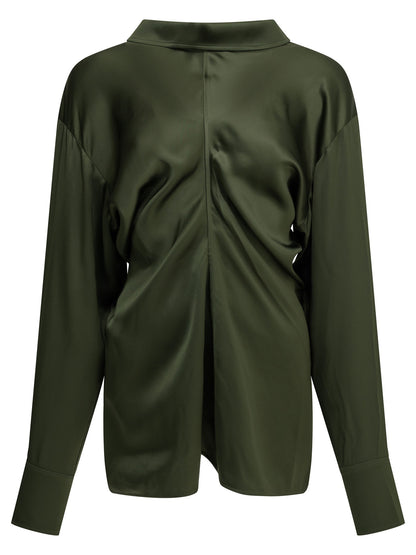 Toteme "Slouch" Blouse - Green