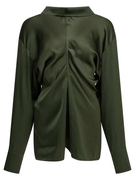 Toteme "Slouch" Blouse - Green