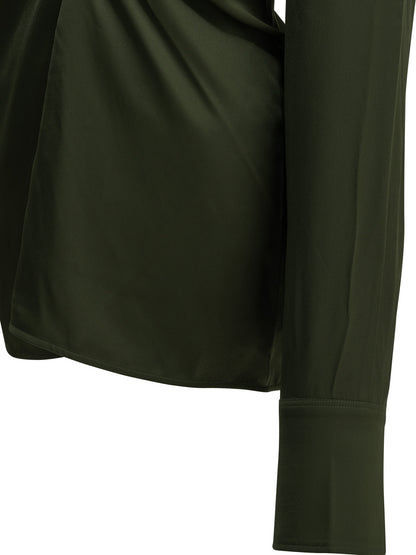 Toteme "Slouch" Blouse - Green