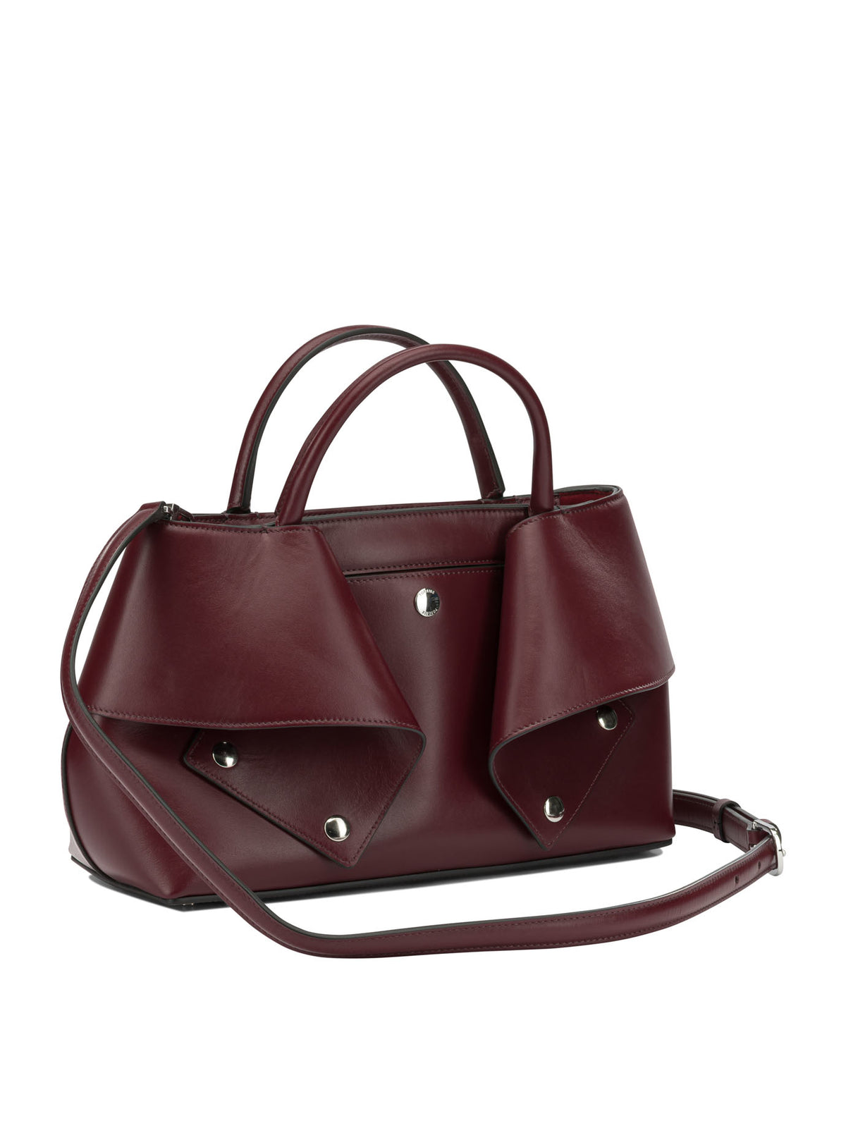 Toteme "Mercer" Medium Handbag - Red