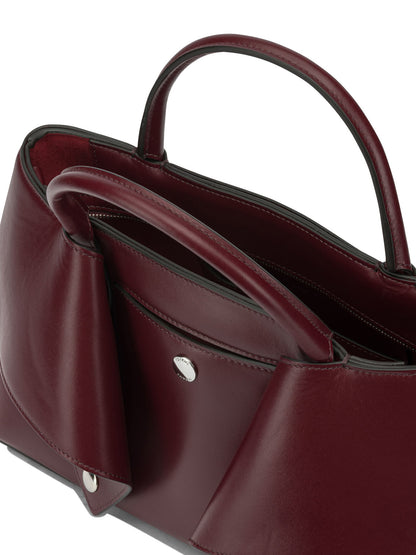Toteme "Mercer" Medium Handbag - Red