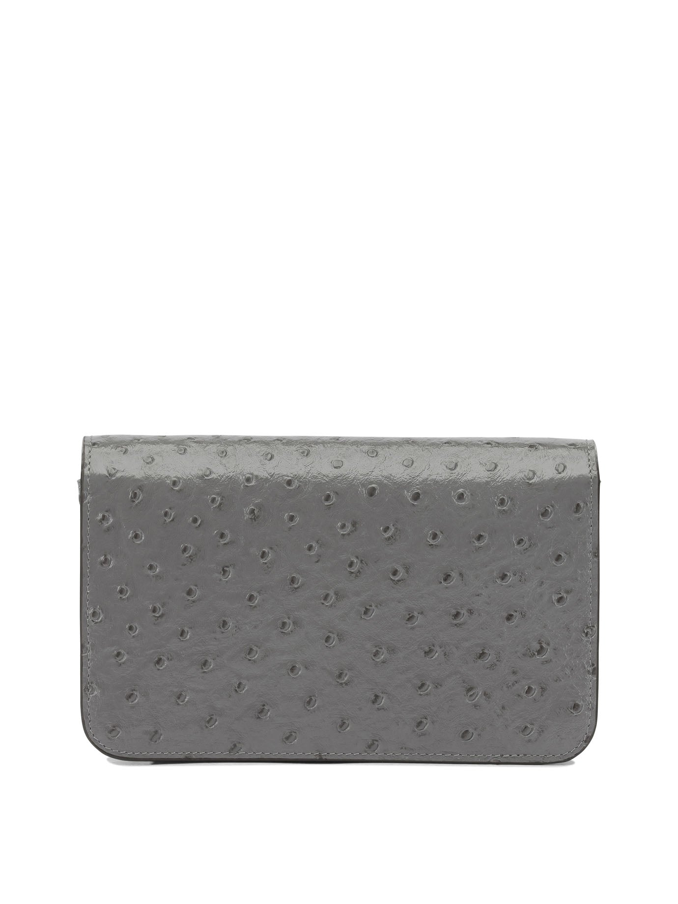 Toteme "T-lock" Small Shoulder Bag - Grey
