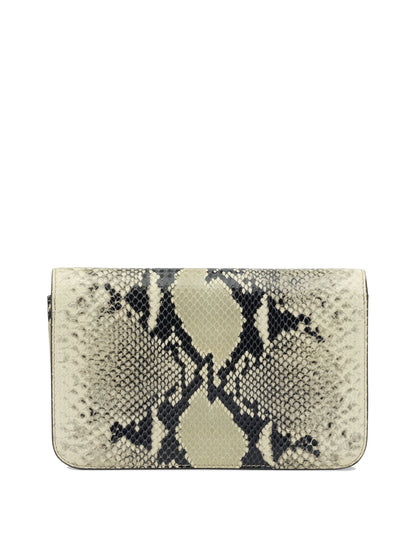 Toteme "T-lock" Small Shoulder Bag - Beige