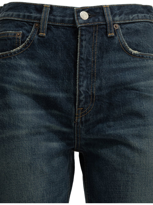 Toteme "Classic" Straight-Leg Jeans - Blue