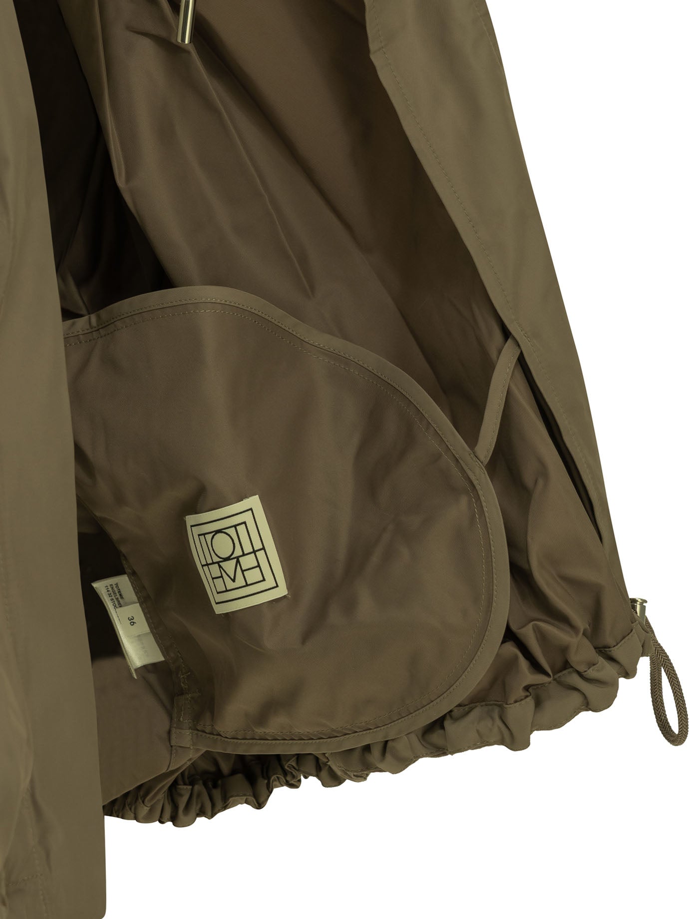 Toteme "Parachute" Lightweight Jacket - Grey