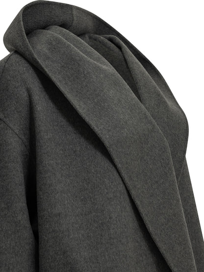 Toteme Short wool coat - Grey