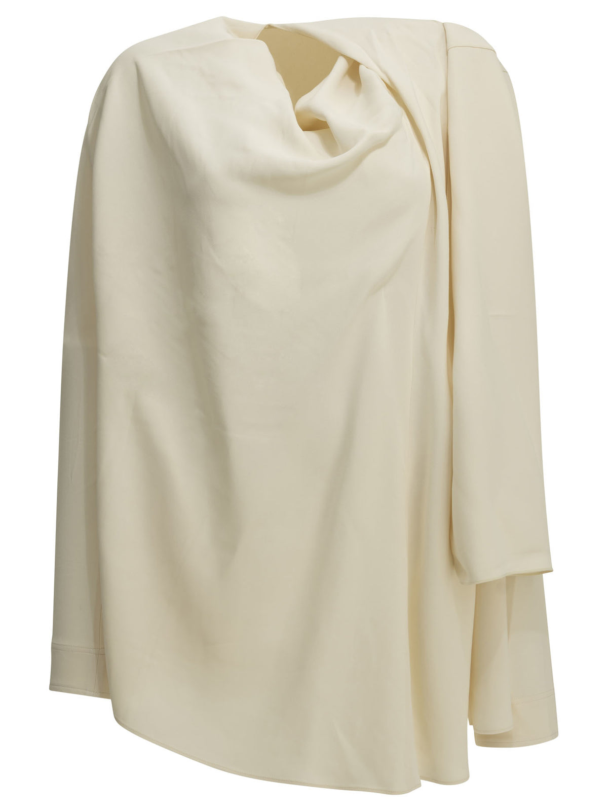 Toteme Blouse with a scarf neckline - White