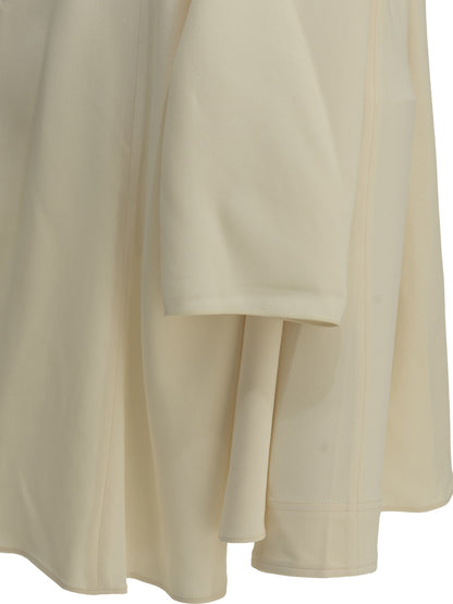Toteme Blouse with a scarf neckline - White