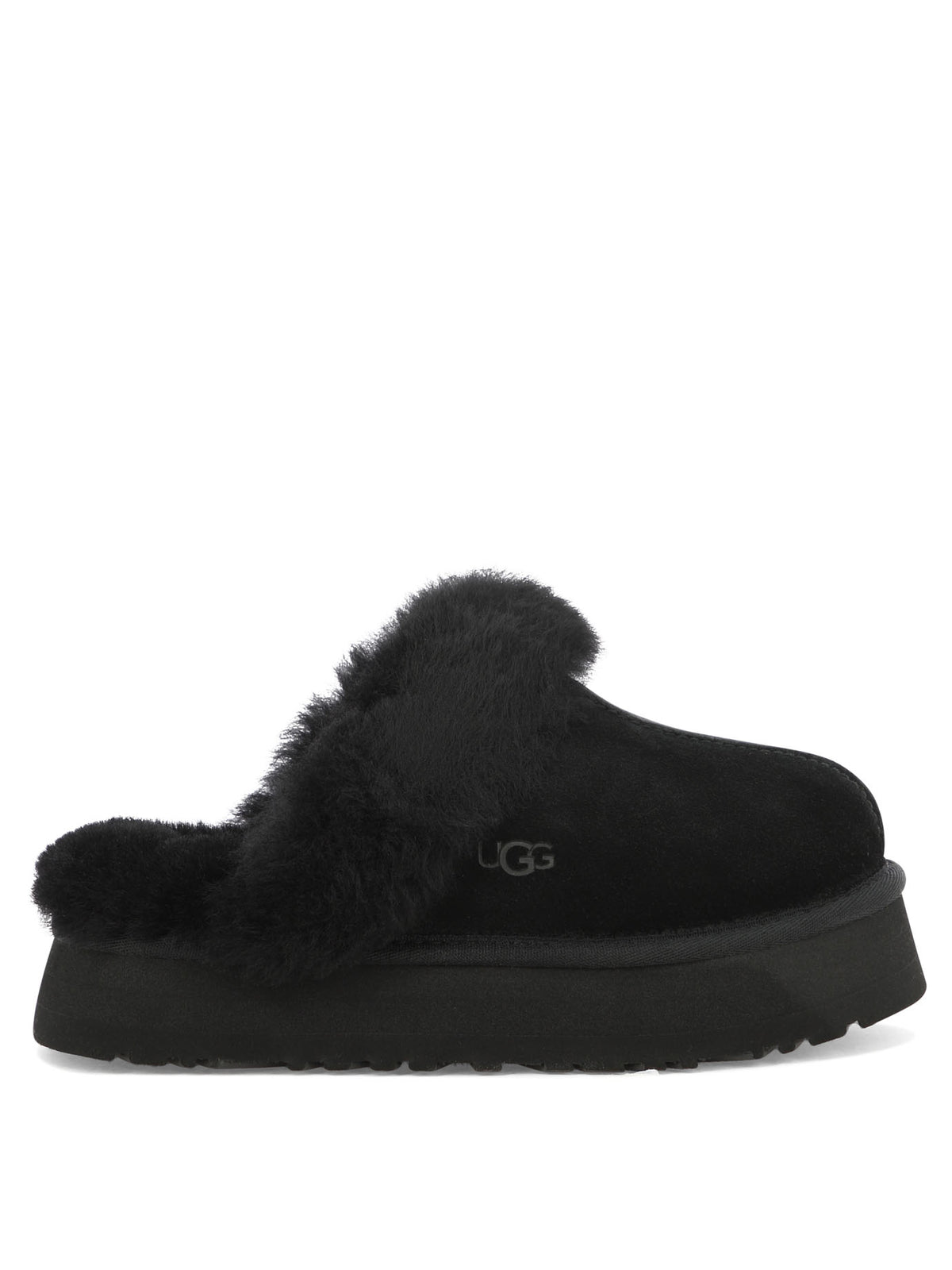 UGG "Disquette" Slippers - Black