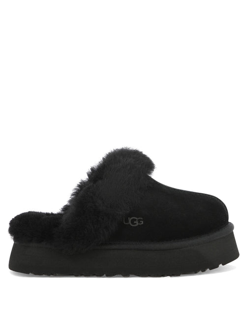 UGG "Disquette" Slippers - Black