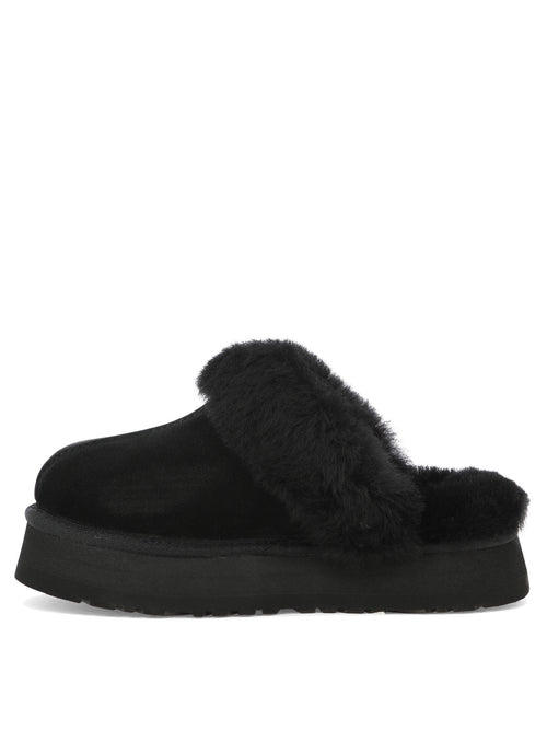UGG "Disquette" Slippers - Black