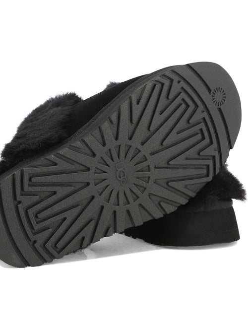 UGG "Disquette" Slippers - Black