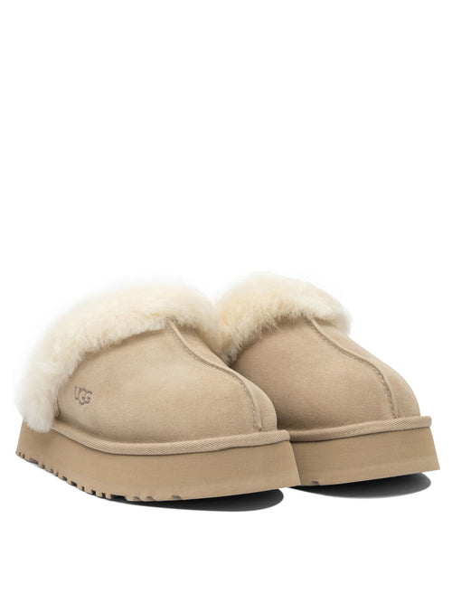 Ugg "Disquette" Slippers - Beige