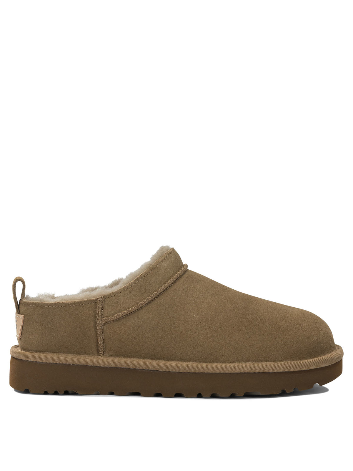 Ugg "Classic Micro" Pull-On Ankle Boots - Brown