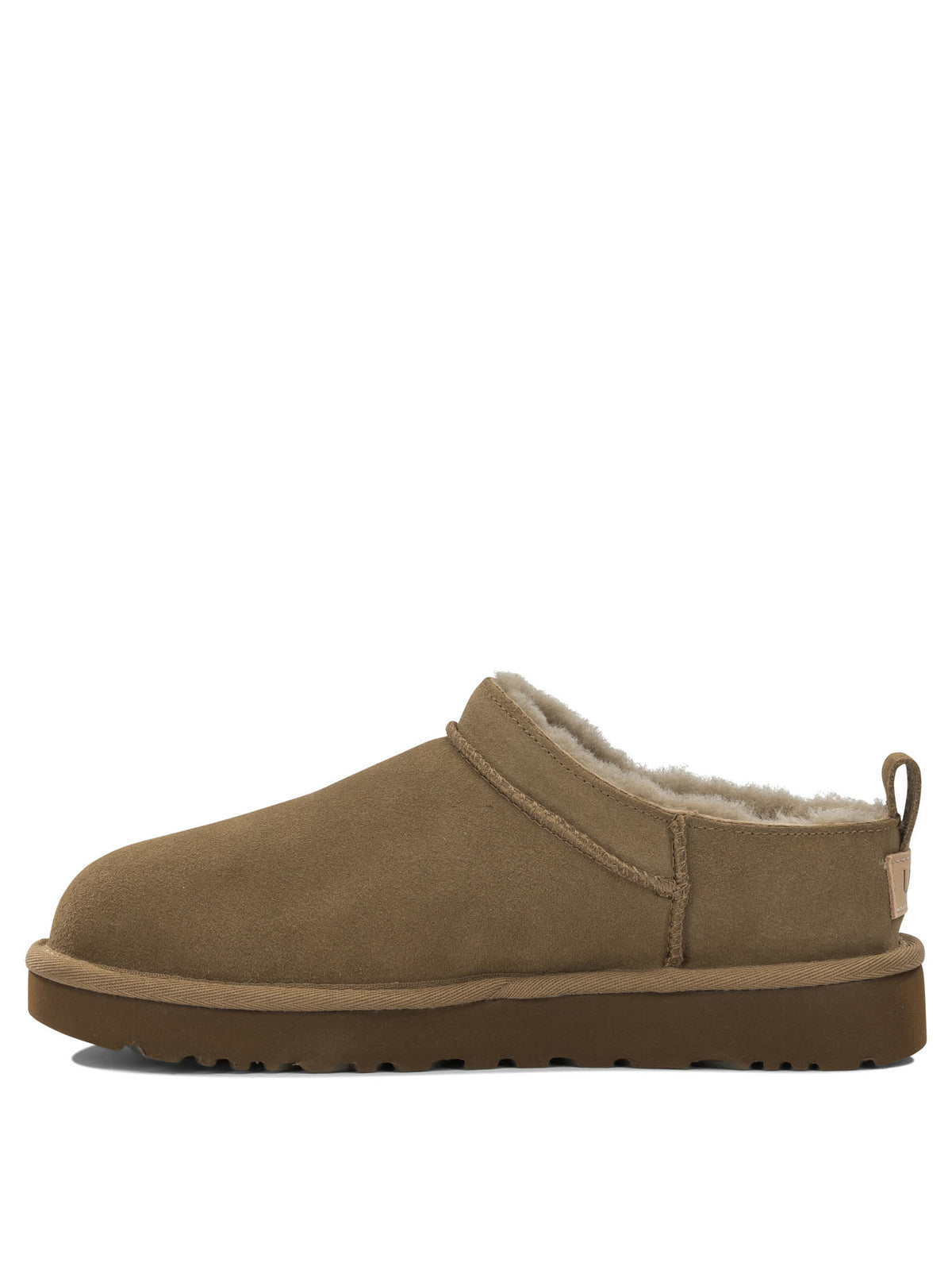 Ugg "Classic Micro" Pull-On Ankle Boots - Brown