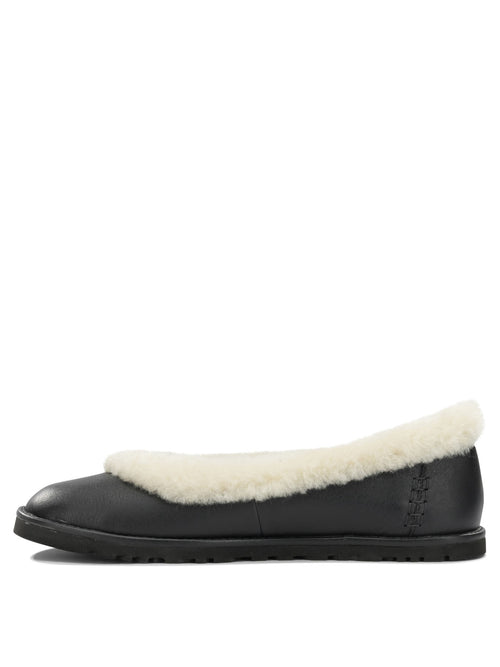 UGG "Zora" Classic Ballet Flats - Black