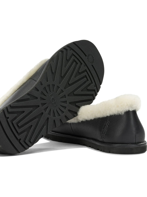 UGG "Zora" Classic Ballet Flats - Black