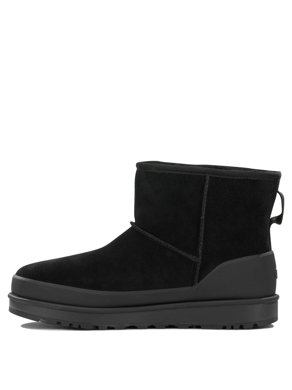 UGG "Classic Mini Guard GTX" Pull-On Ankle Boots - Black