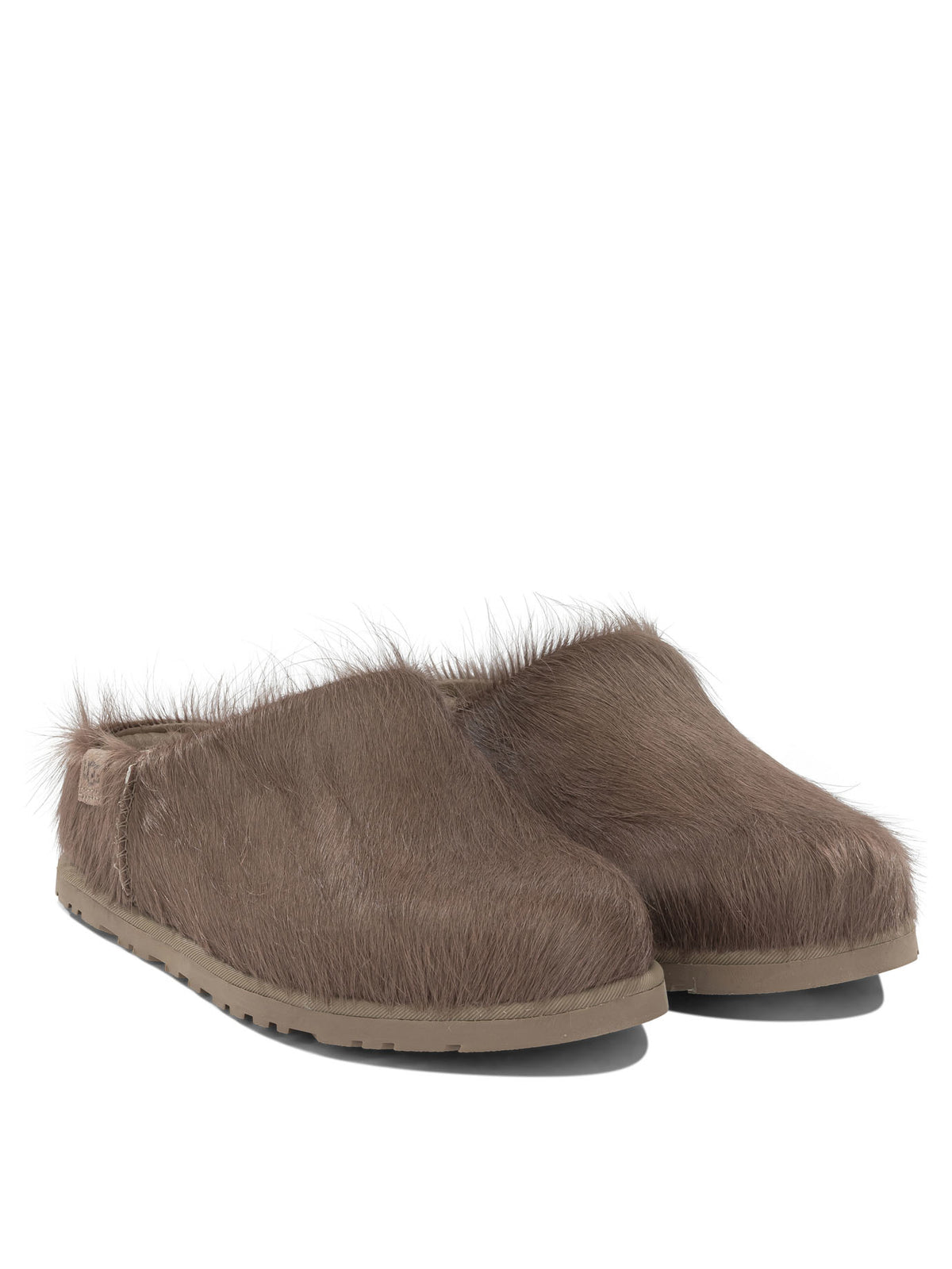 Ugg "Otzo Hair" Clogs - Brown