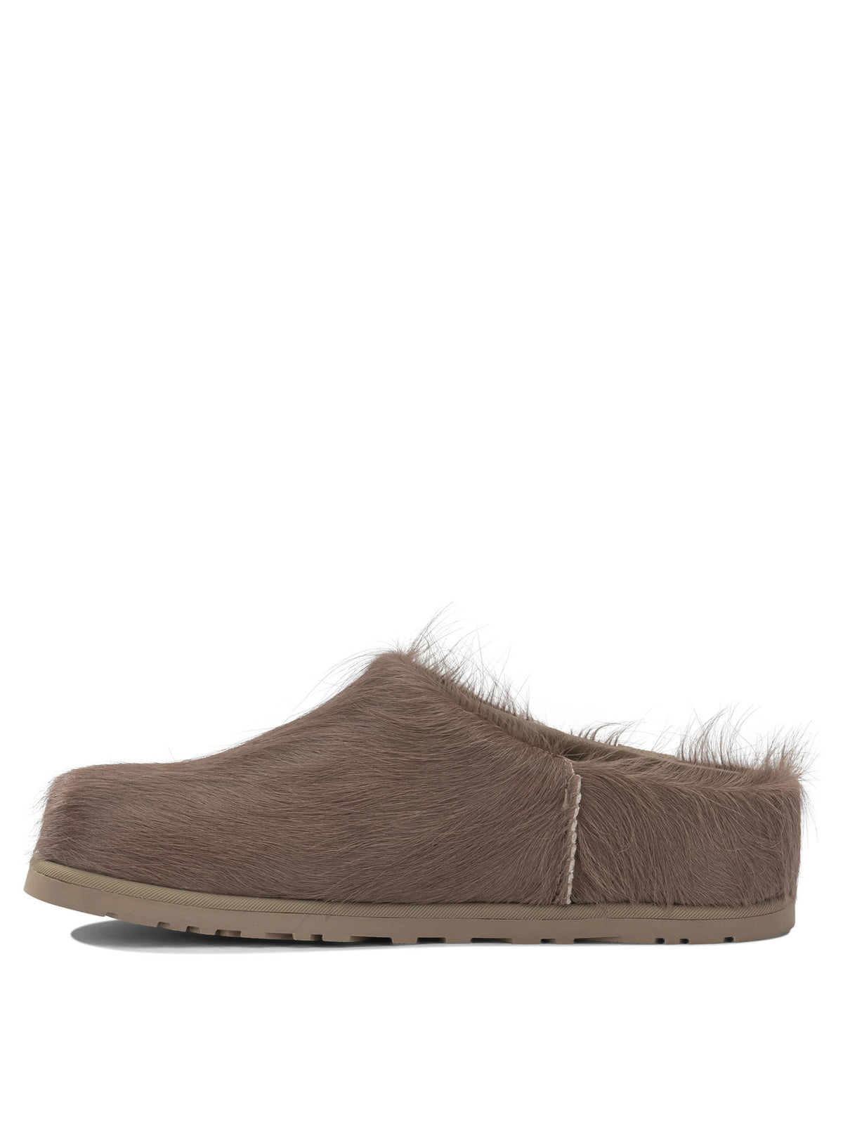 Ugg "Otzo Hair" Clogs - Brown