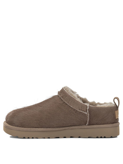 Ugg "Micro" Pull-On Ankle Boots - Brown