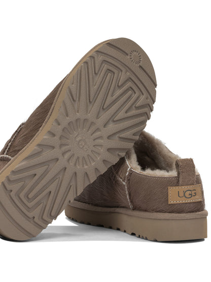 Ugg "Micro" Pull-On Ankle Boots - Brown