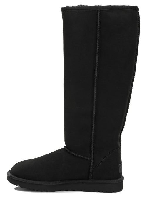 UGG "Classic Ultra Tall" Knee-High Boots - Black